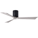 Irene Hugger Ceiling Fan - Matte Black / Barn Wood