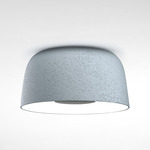 Djembe Ceiling Light Fixture - Black / Blue Sky