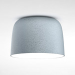 Djembe Ceiling Light Fixture - Black / Blue Sky