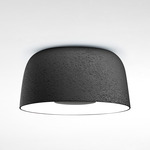 Djembe Ceiling Light Fixture - Black / Grey