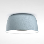 Djembe Ceiling Light Fixture - Black / Blue Sky