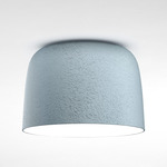 Djembe Ceiling Light Fixture - Black / Blue Sky