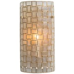 Roxy ADA Wall Light - Oxidized Gold Leaf / Capiz Shell