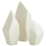 Nerine Sculpture Set of Three - Ivory