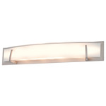 Hyperion Bathroom Vanity Light - Chrome / Opal