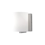 Bridgewater Wall Light - Brushed Nickel / White Opal