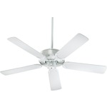 All-Weather Allure Ceiling Fan - White / White