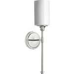 Celeste Wall Light - Polished Nickel / Satin Opal