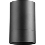 Cylinder Outdoor Ceiling Light Fixture - Noir