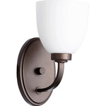 Reyes Wall Sconce - Oiled Bronze / Satin Opal
