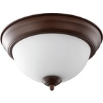 Signature 3063 Ceiling Light Fixture - Oiled Bronze / Satin Opal