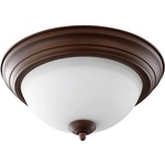Signature 3063 Ceiling Light Fixture - Oiled Bronze / Satin Opal