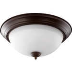 Signature 3063 Ceiling Light Fixture - Oiled Bronze / Satin Opal