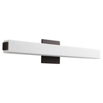 Adelphi Bathroom Vanity Light - Oiled Bronze / Matte White