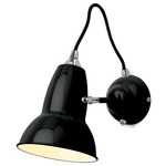 Original 1227 Wall Sconce - Jet Black Gloss