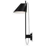 Yuh Wall Sconce - Black