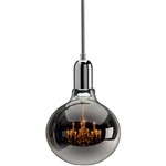 King Edison Chrome Pendant - Chrome / Clear