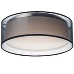 Prime Double Shade Ceiling Light - Black