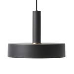 Record Pendant - Black Socket / Black Shade