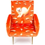 Kitten Armchair - Polished Brass