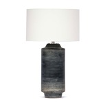 Dayton Table Lamp - Polished Nickel / Natural Linen