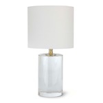 Juliet Table Lamp - Natural Brass / Natural Linen