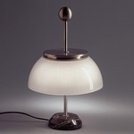 Alfa Table Lamp - Nickel / Crystal