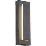 Aspen Outdoor Wall Sconce - Charcoal