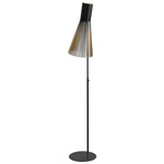 Secto 4210 Floor Lamp - Black / Black Laminated Birch