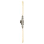 Firenze Vintage LED Dual Wall Sconce - Satin Nickel