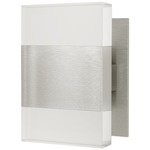 Baya Short Bathroom Vanity Light - Anodized Aluminum / Frosted