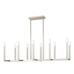 Alpine Linear Chandelier - Polished Nickel