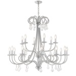 Daphne Chandelier - Polished Chrome