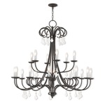 Daphne Chandelier - English Bronze