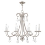 Daphne Chandelier - Brushed Nickel