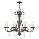 Daphne Chandelier - English Bronze