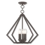 Prism Chandelier - Bronze