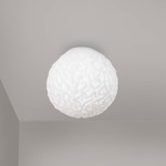 Emisfero Wall / Ceiling Light - Matte White / White