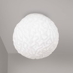 Emisfero Wall / Ceiling Light - Matte White / White