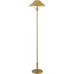 Maarla Floor Lamp - Polished Brass