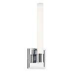 Rona Wall Sconce - Chrome / White Opal