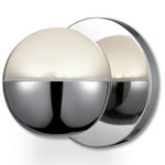 Pluto Wall Sconce - Chrome / Frosted