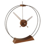 Aire Table Clock - Walnut / Black