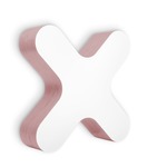 X-Club Wall / Ceiling Light - Pale Rose Wood