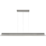 Zhane Linear Pendant - Satin Nickel