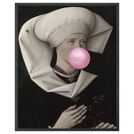 Bubblegum 2 Canvas - Black