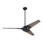 Torsion Ceiling Fan - Dark Bronze / Graywash