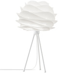 Carmina Mini Table Lamp - White / White