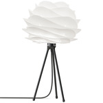 Carmina Mini Table Lamp - Black / White