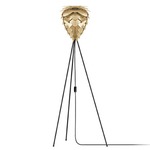 Conia Floor Lamp - Black / Brushed Brass